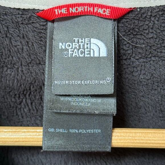 The North Face Black Fleece Lined Zip Front Long Sleeve Jacket Sz M - Picture 7 of 10